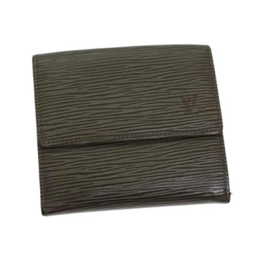 Pre-owned Leather wallets