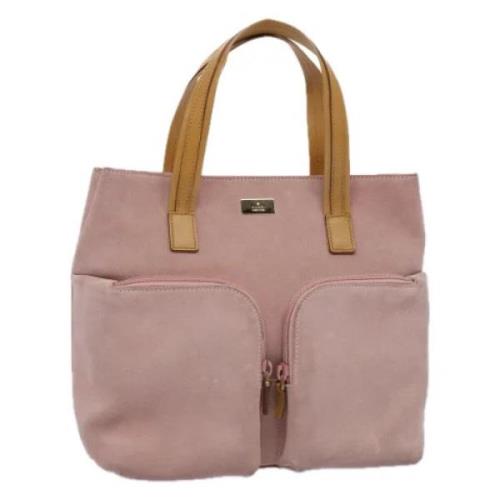 Pre-owned Suede handbags