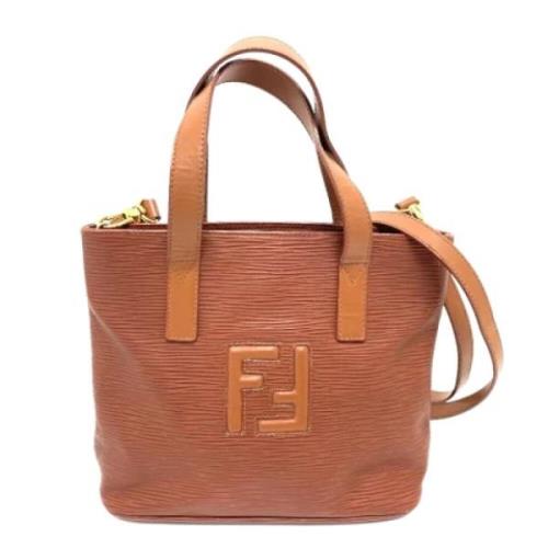 Pre-owned Leather fendi-bags