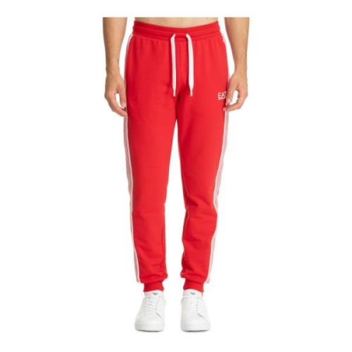 Elastisk midje joggers med logo