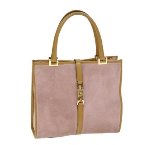 Pre-owned Suede handbags