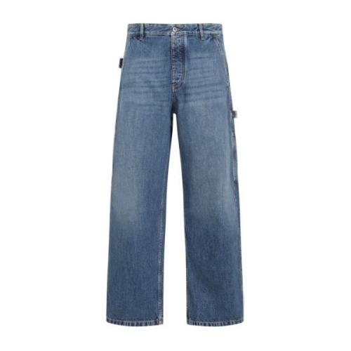 Blå Cargo Denim Jeans