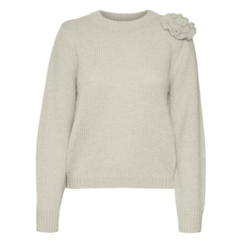 Blomster Pullover Genser Birch