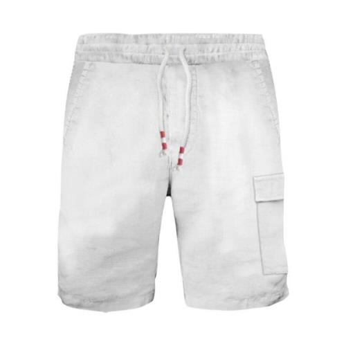 Herre Lin Bermuda Shorts Forskjellige Farger