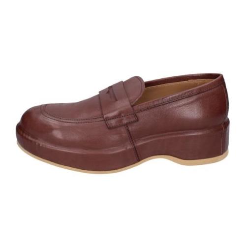 Lær Loafers for Kvinner