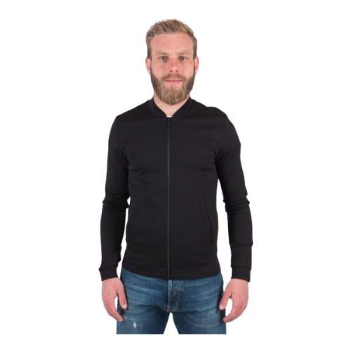 Svart Sweatjacke Gunnar