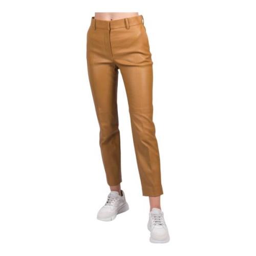 Jf005237 Coleman-Leather Stretch slangebukser