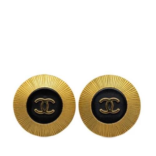 Pre-owned Yellow Gold earrings