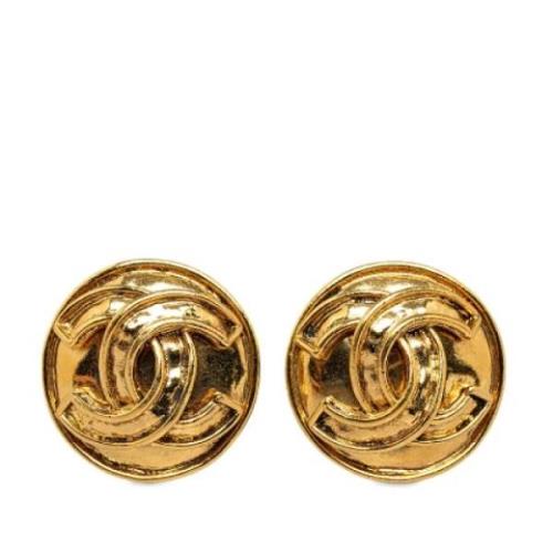 Pre-owned Yellow Gold earrings