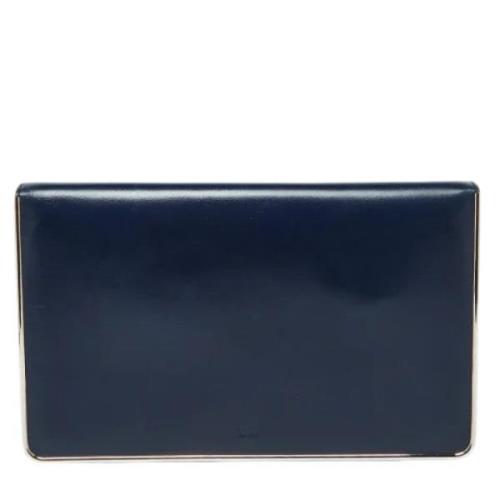 Pre-owned Leather clutches