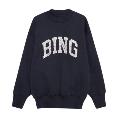 Navy Sweatshirt med Bing Print