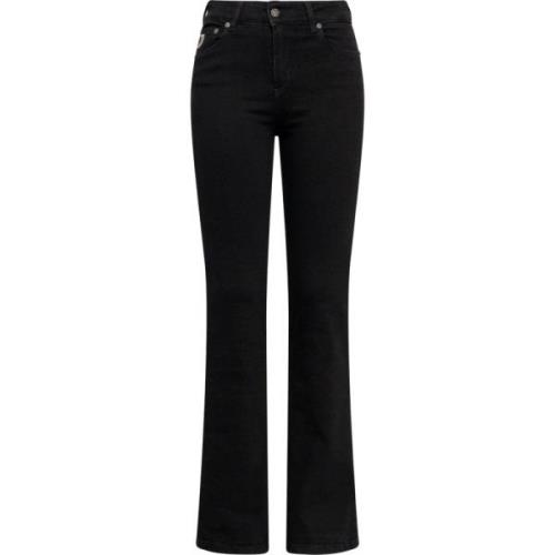 Sort High-Rise Flared Jeans