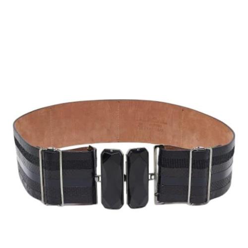 Pre-owned Leather belts