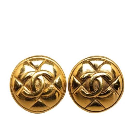 Pre-owned Yellow Gold earrings