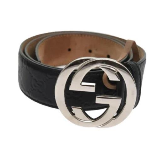 Pre-owned Leather belts