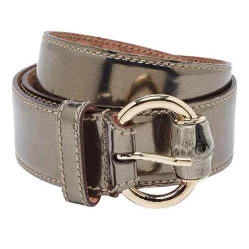 Pre-owned Leather belts