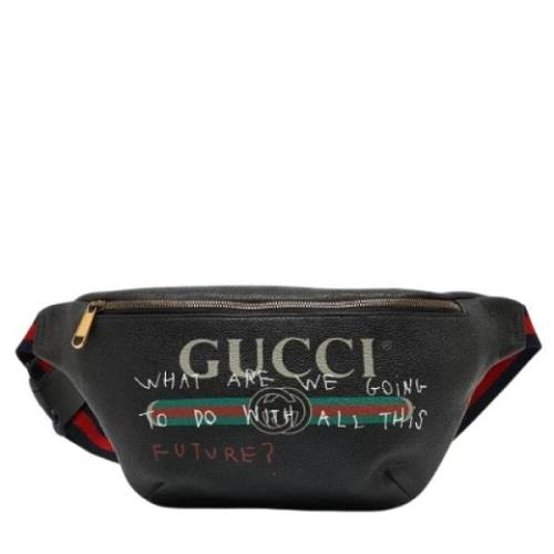 Pre-owned Leather gucci-bags