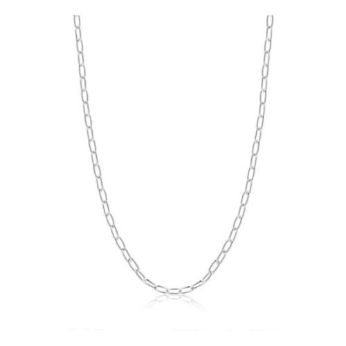 Sterling Silver Thin Paperclip Chain