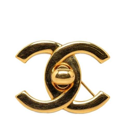 Pre-owned Metal chanel-jewelry