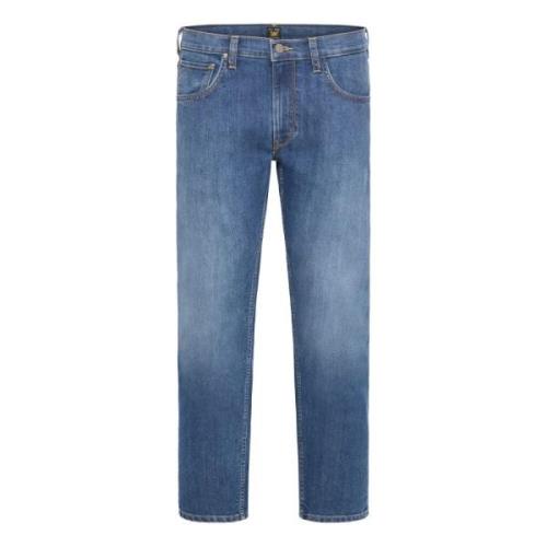 Vanlig Rett Glidelås Jeans