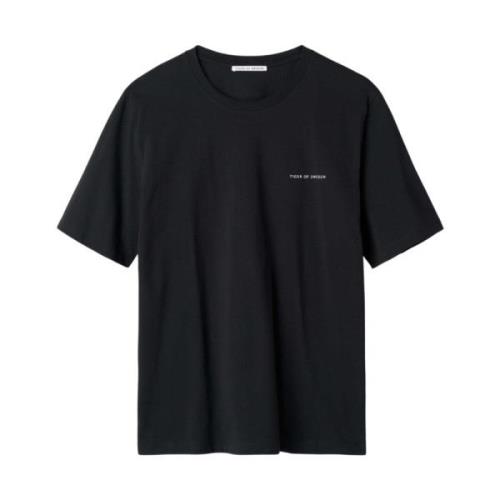 Svart Pro Oversized Logo T-Shirt