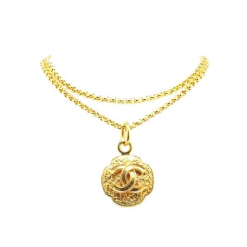 Pre-owned Metal chanel-jewelry