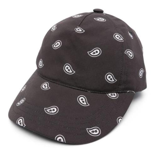 Bandana Print Eden Cap Svart