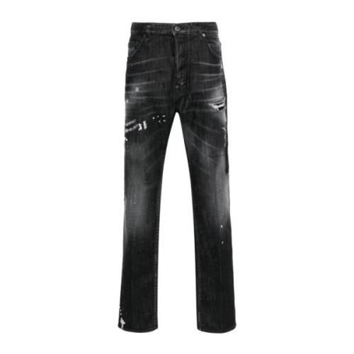 Svarte 642 Jeans