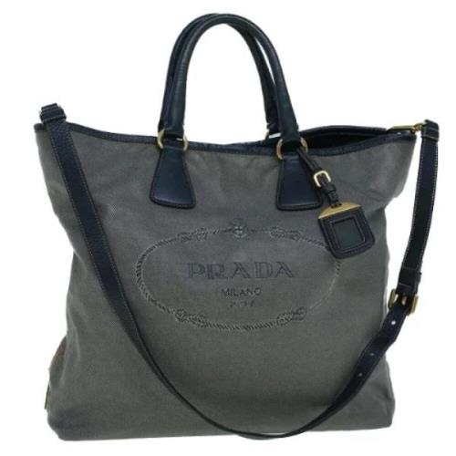 Pre-owned Canvas prada-bags