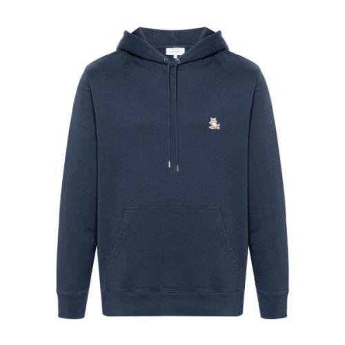 Blå Sweatshirt Aw24 Herremote