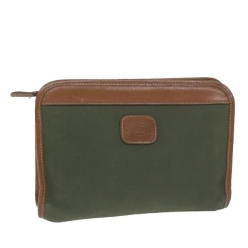 Pre-owned Canvas clutches