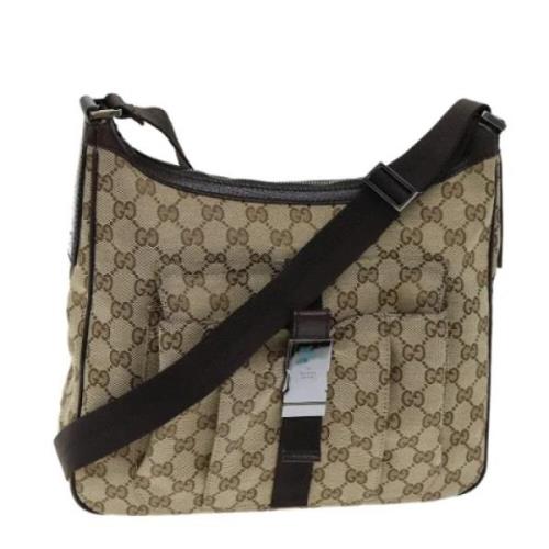 Pre-owned Canvas gucci-bags