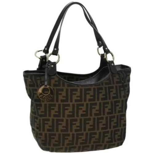 Pre-owned Canvas fendi-bags