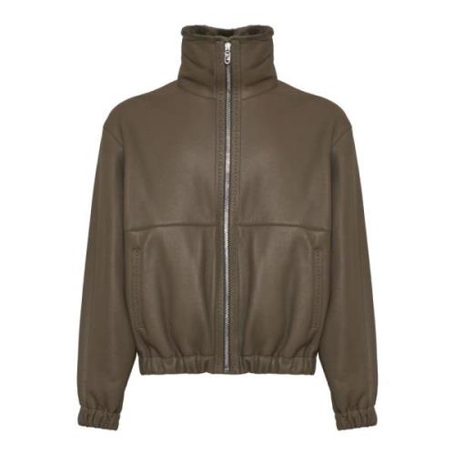 Shearling Skinn Blouson Jakke