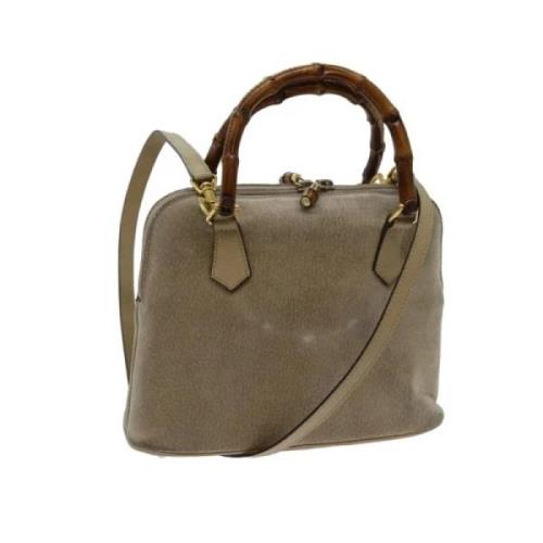 Pre-owned Suede handbags