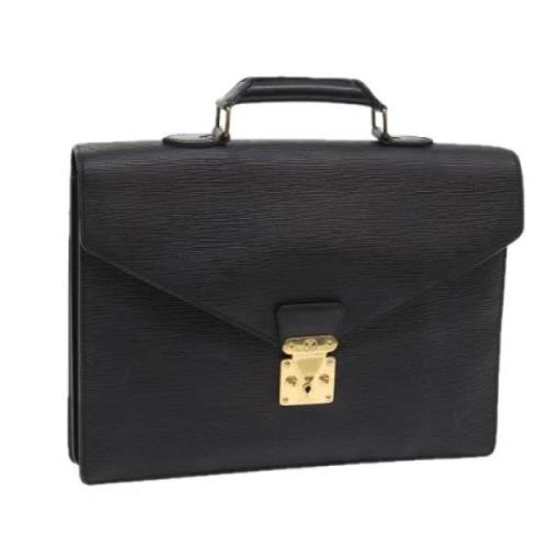 Pre-owned Leather briefcases