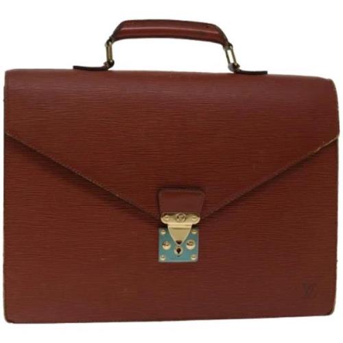 Pre-owned Leather briefcases