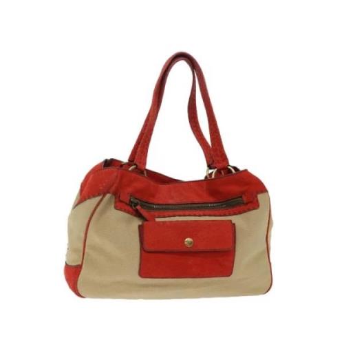 Pre-owned Cotton handbags