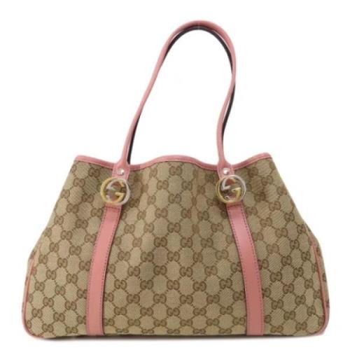 Pre-owned Canvas gucci-bags