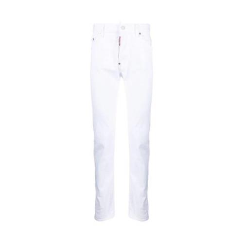 Hvit Skinny Jeans