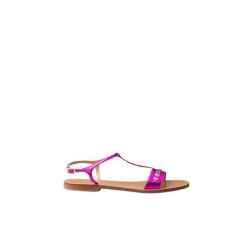 Elegant Lær Sandal