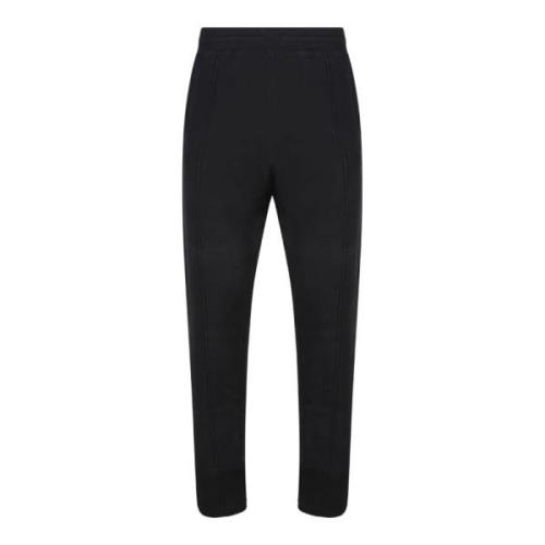 Svart stjerneprint track pants