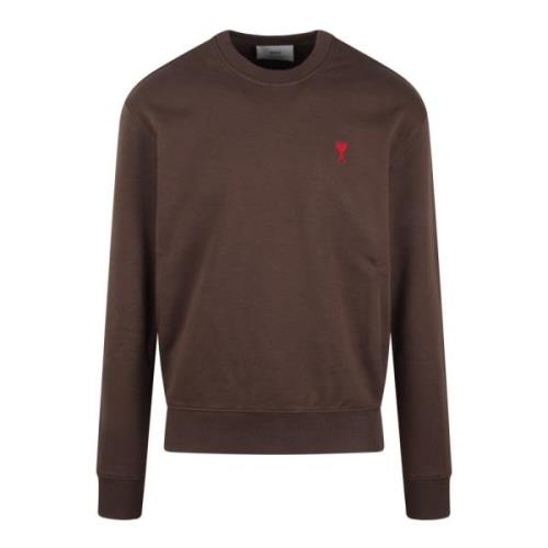 Hjerte Brodert Sweatshirt