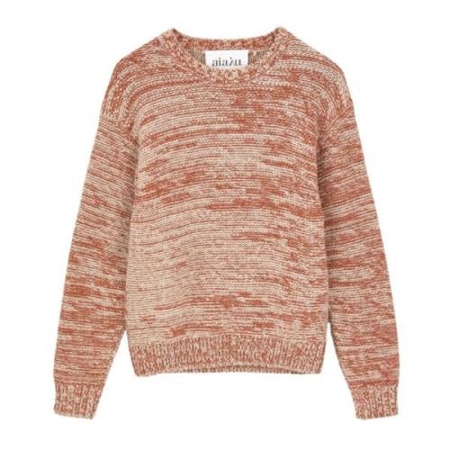 Oransje Blair Sweater Jakke