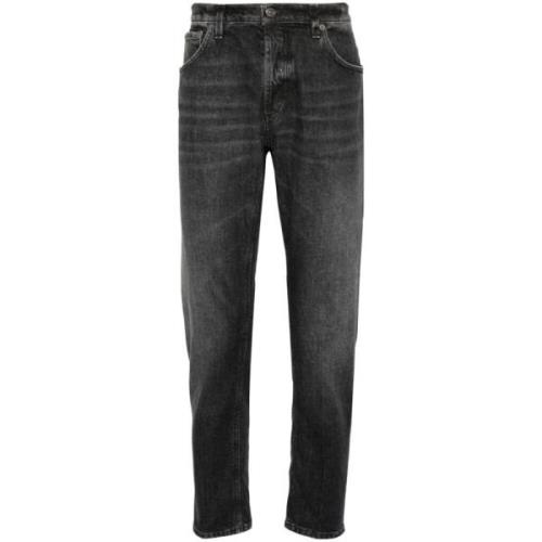 Sort Stretch Bomull Brighton Jeans