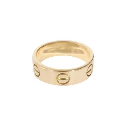 Pre-owned Yellow Gold rings