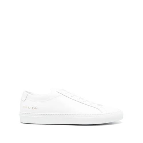 Hvit Lav Topp Sneaker