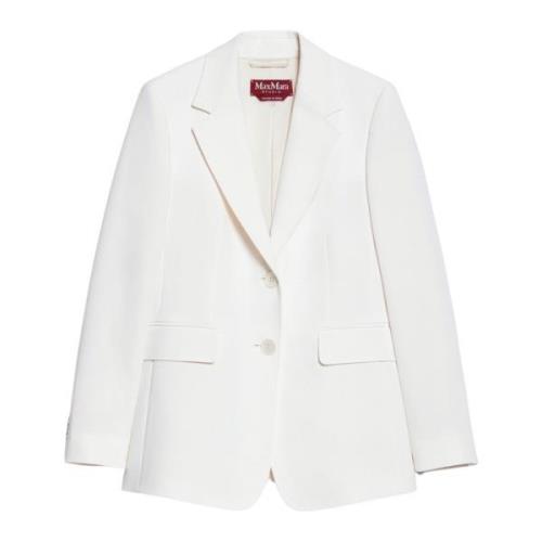 Hvit Linz Cady Blazer Elegant Kjole