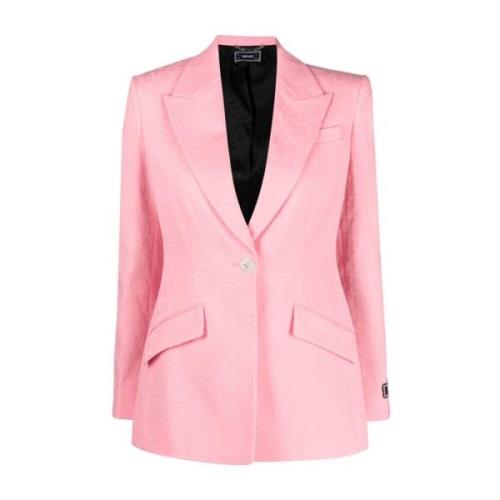 Rosa Logo Jacquard Blazer