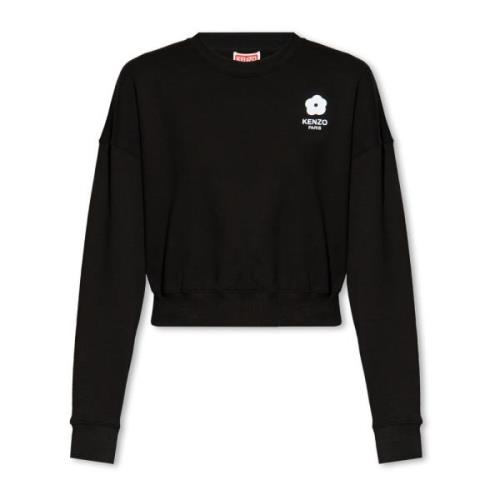 Sweatshirt med logo